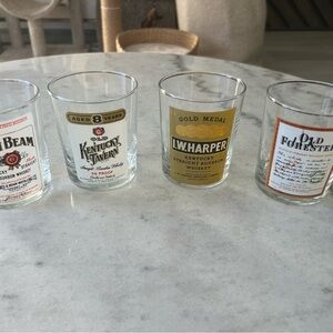 Assorted Whiskey Glass Set